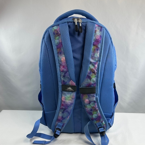 High Sierra Multicolor Backpack with Blue Accents - Picture 3 of 16